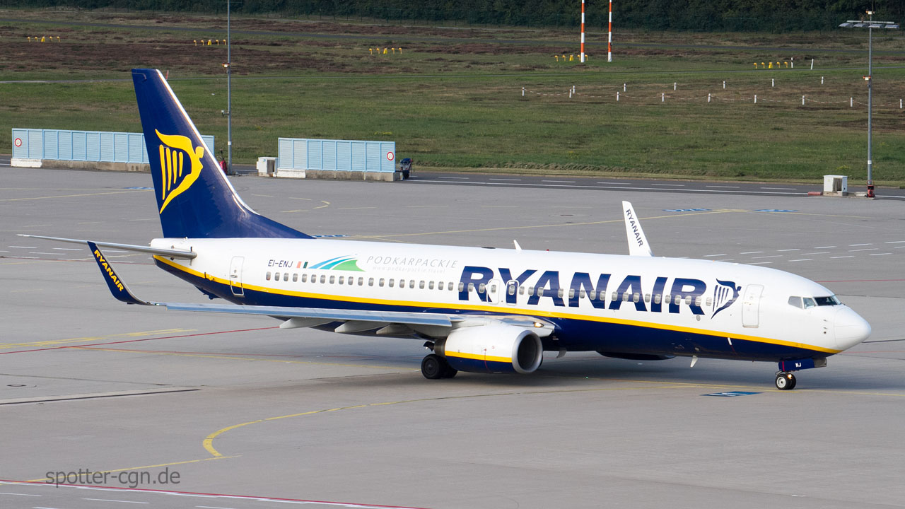 EI-ENJ Ryanair Boeing 737-8AS(WL)