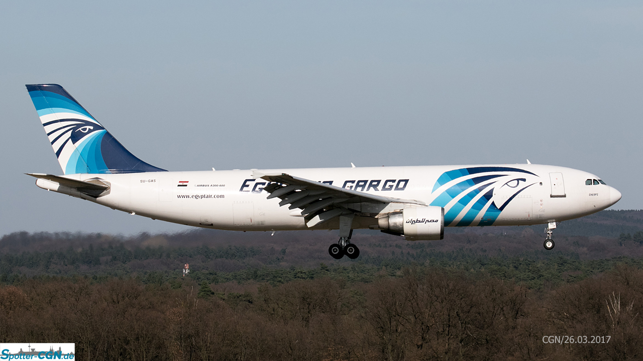 EgyptAir Cargo SU-GAS  Airbus A300-600(F)