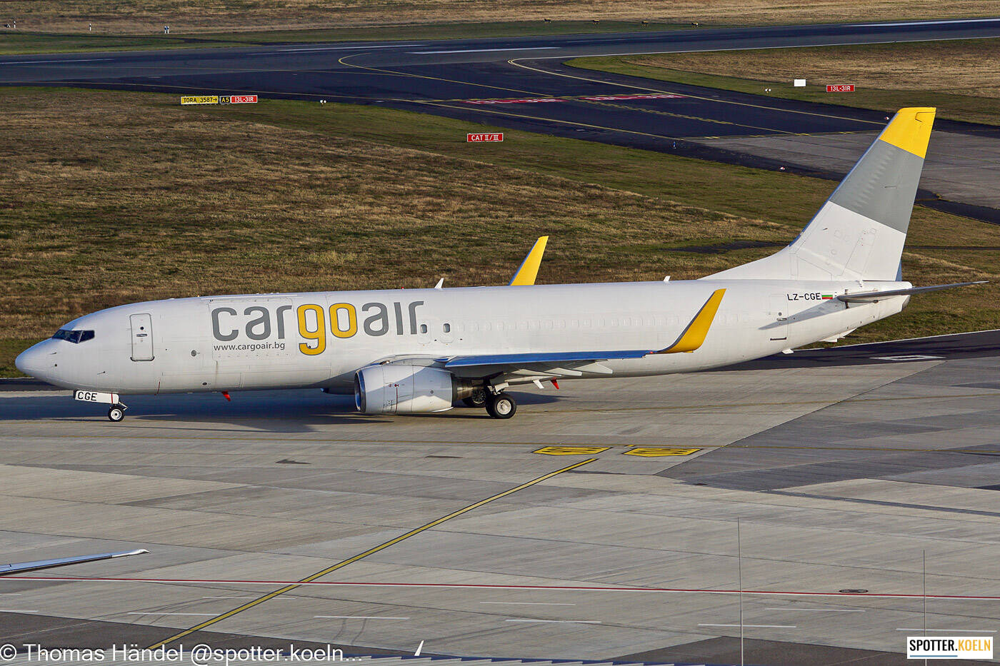 Cargo Air LZ-CGE Boeing 737-86J(SF)