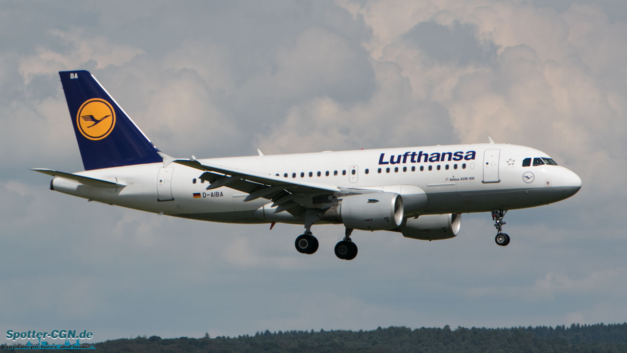 D-AIBA Lufthansa Airbus A319-112