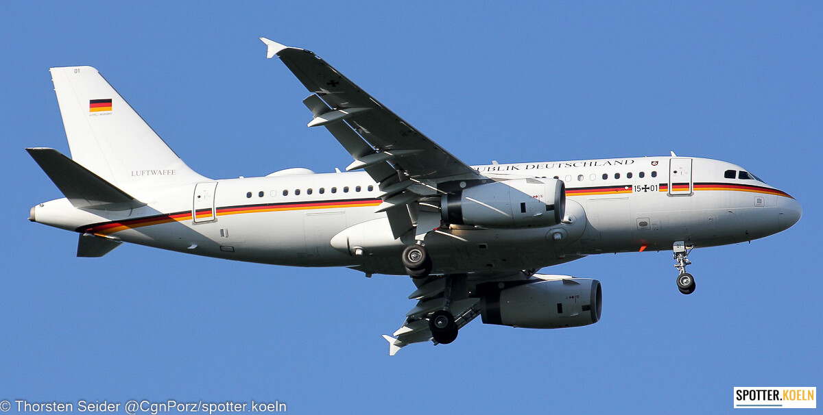 German Air Force A319-100 15+01 