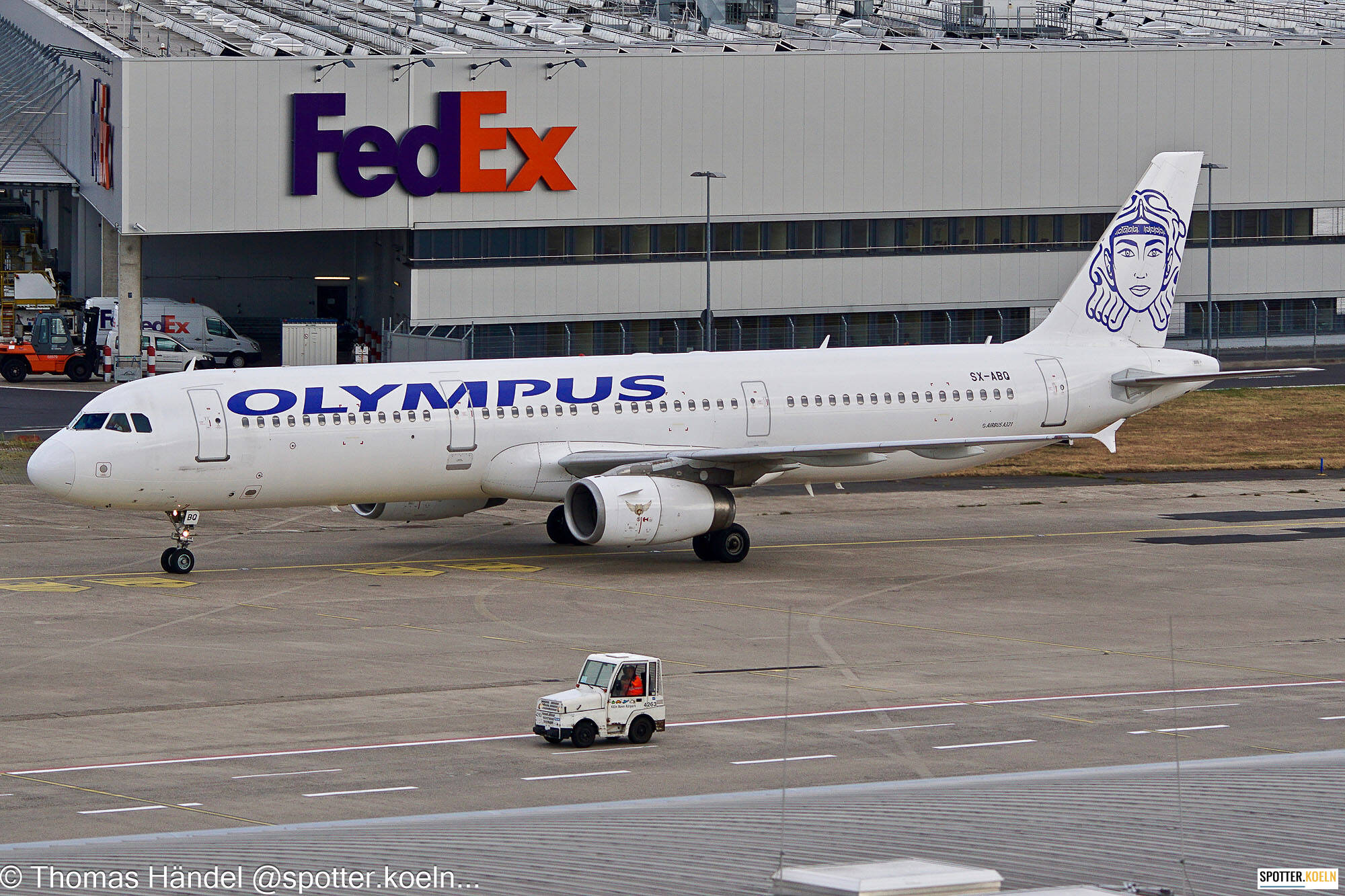 Olympus Airways SX-ABQ Airbus A321-231 