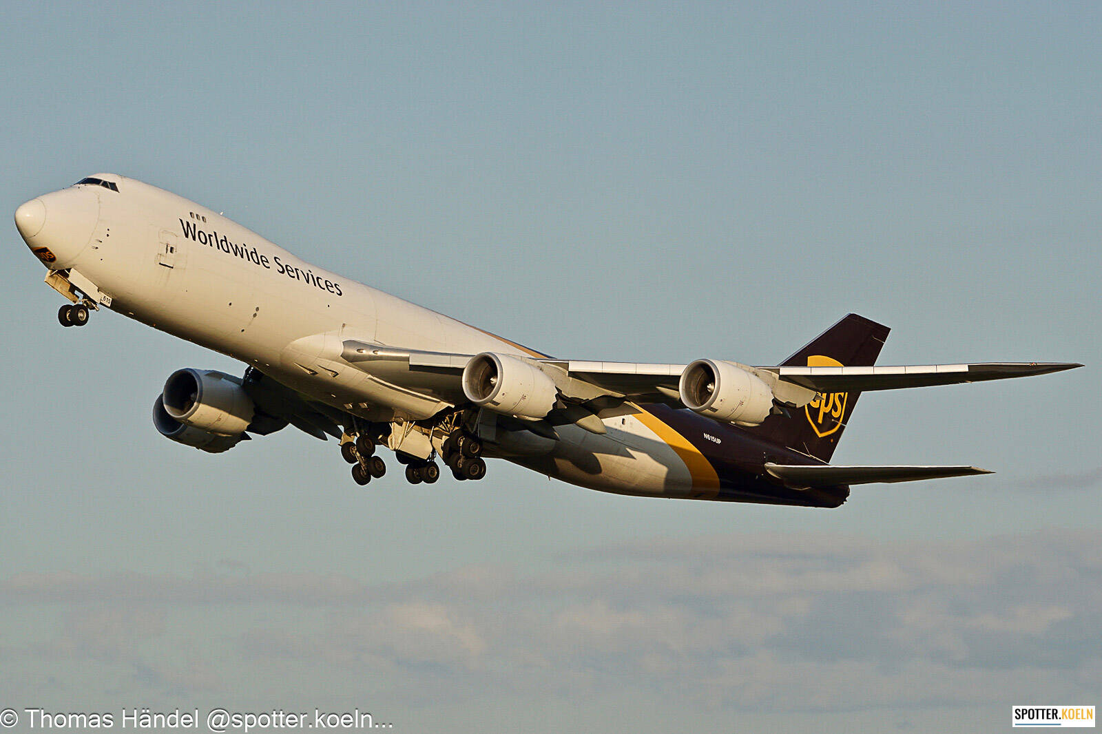 UPS N615UP Boeing B747-8F