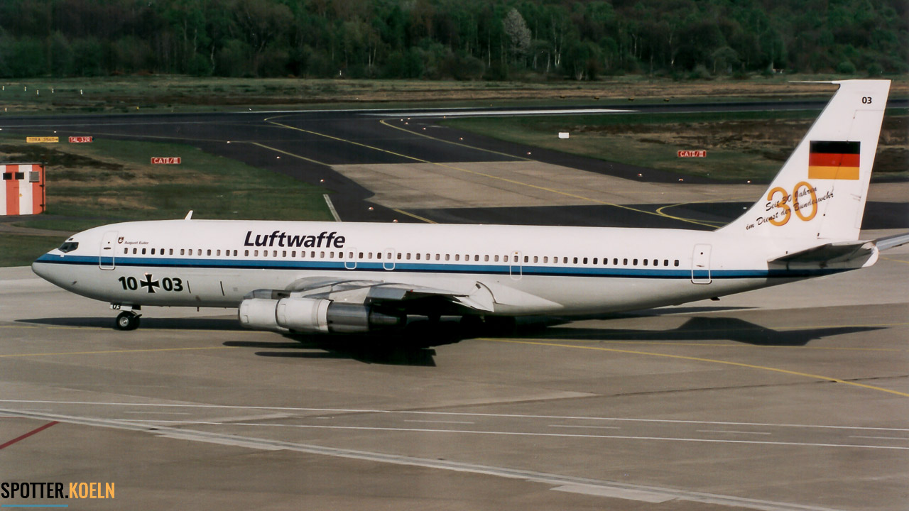  10+03 Luftwaffe (German Air Force) Boeing 707-307C