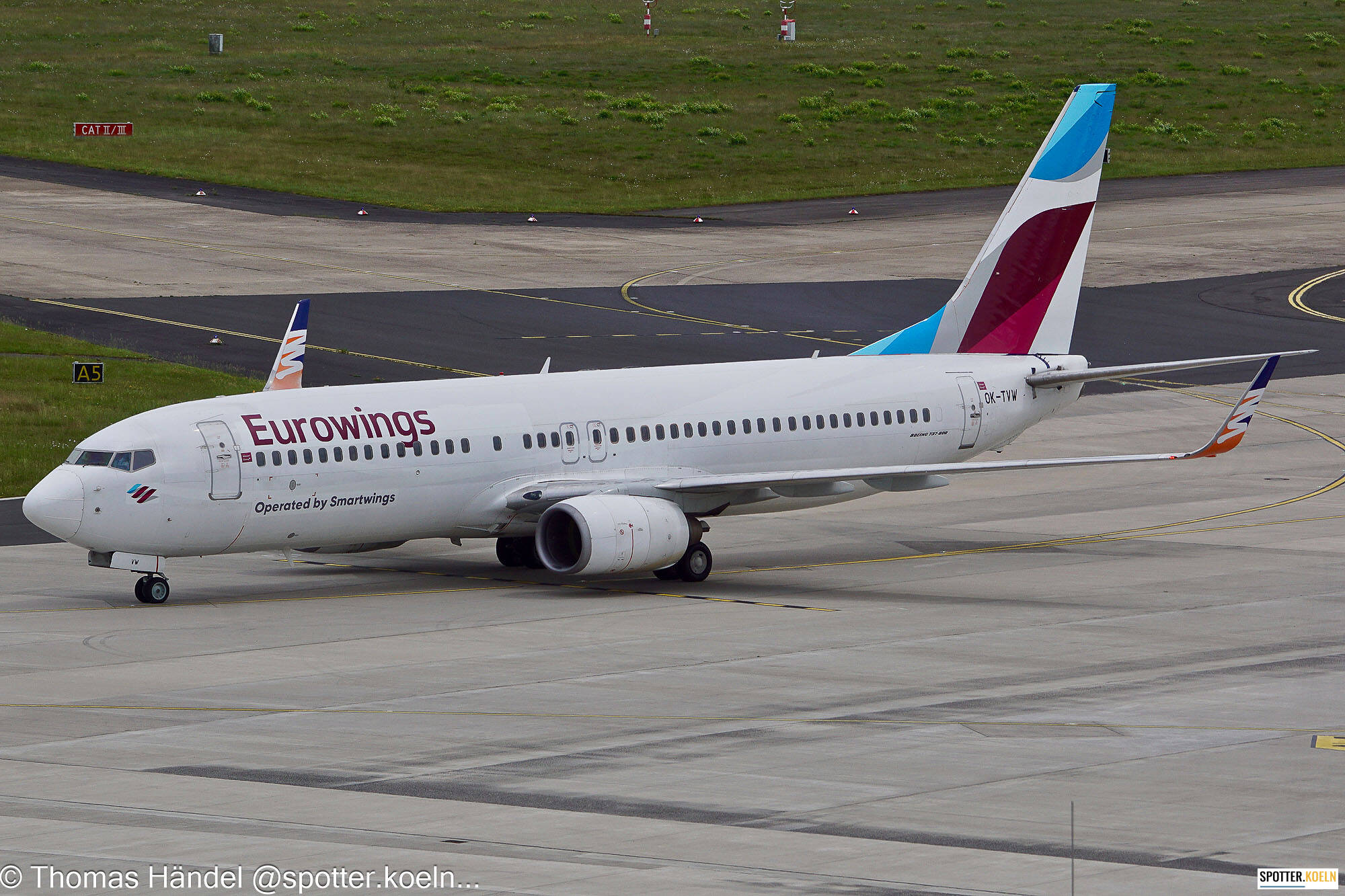 Smartwings (Eurowings) OK-TVW Boeing 737-86Q(WL)