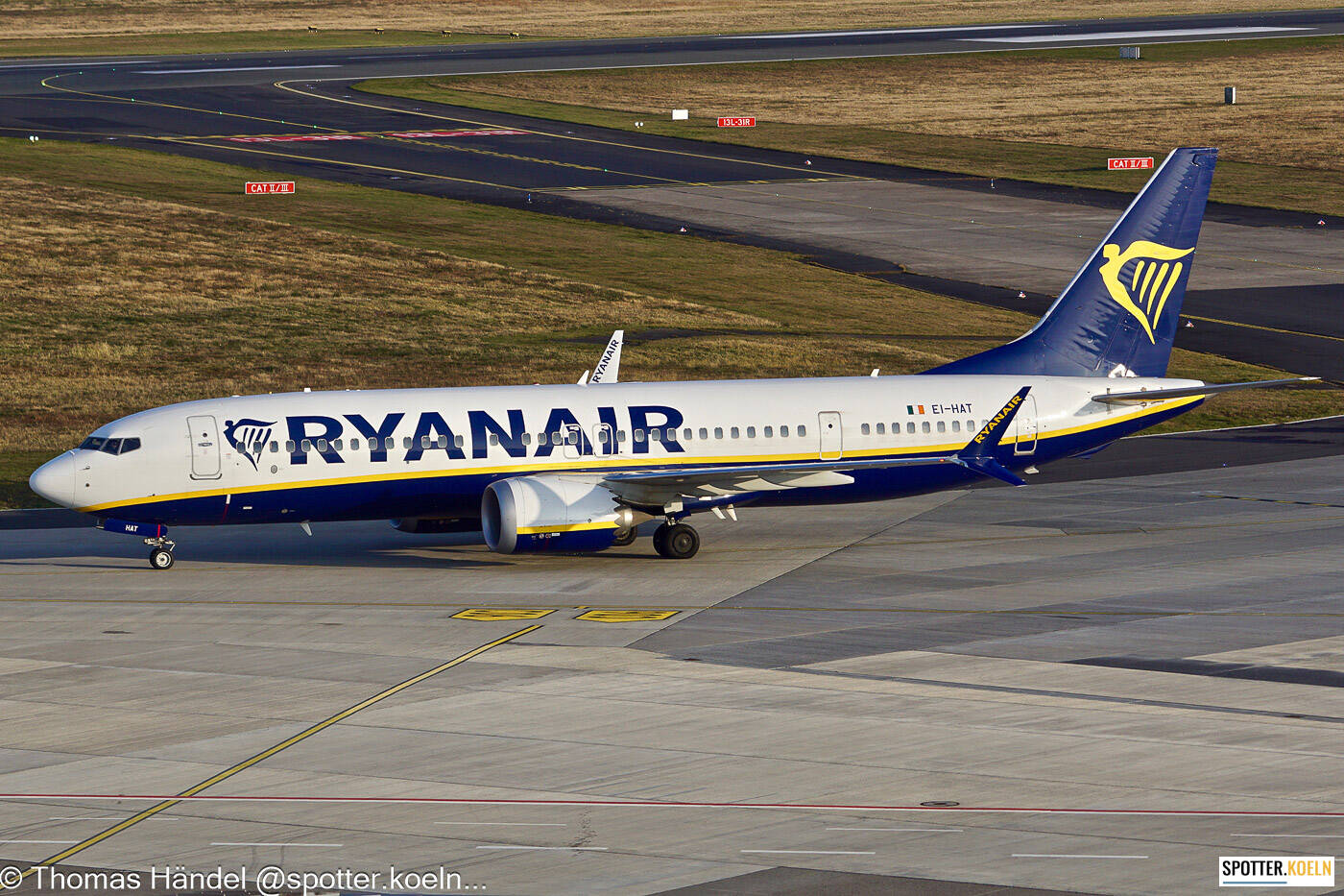 Ryanair EI-HAT Boeing 737MAX8-200