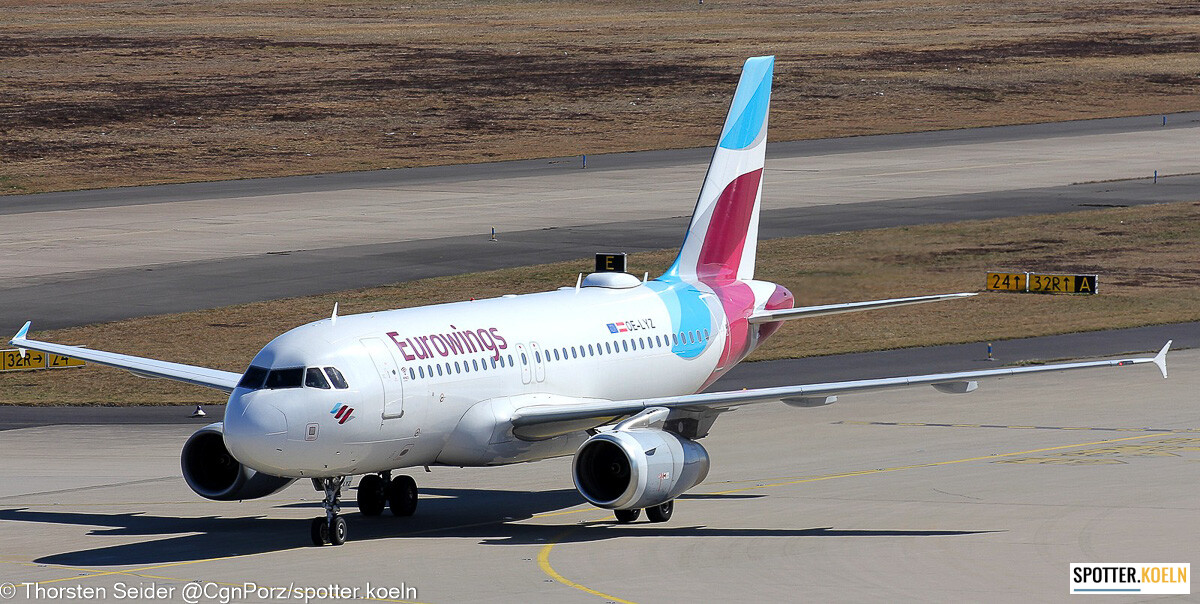 Eurowings Europe A319-100 OE-LYZ