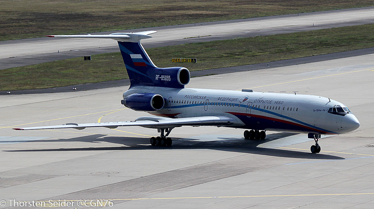 RA-85655 Roscosmos Tupolev Tu-154M