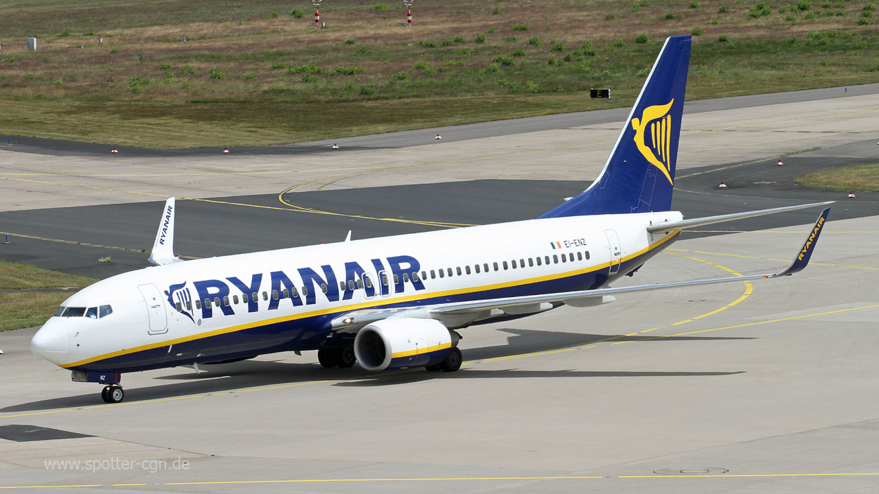 EI-ENZ Ryanair Boeing 737-8AS(WL)