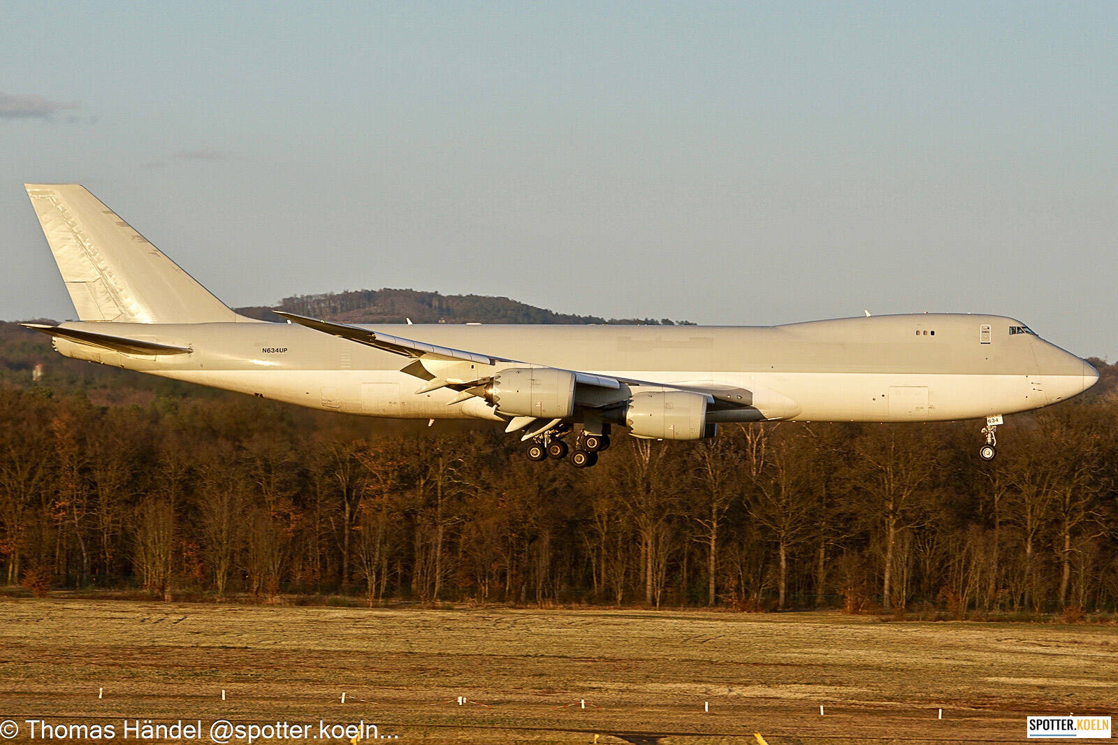 UPS N634UP Boeing B747-8UF 