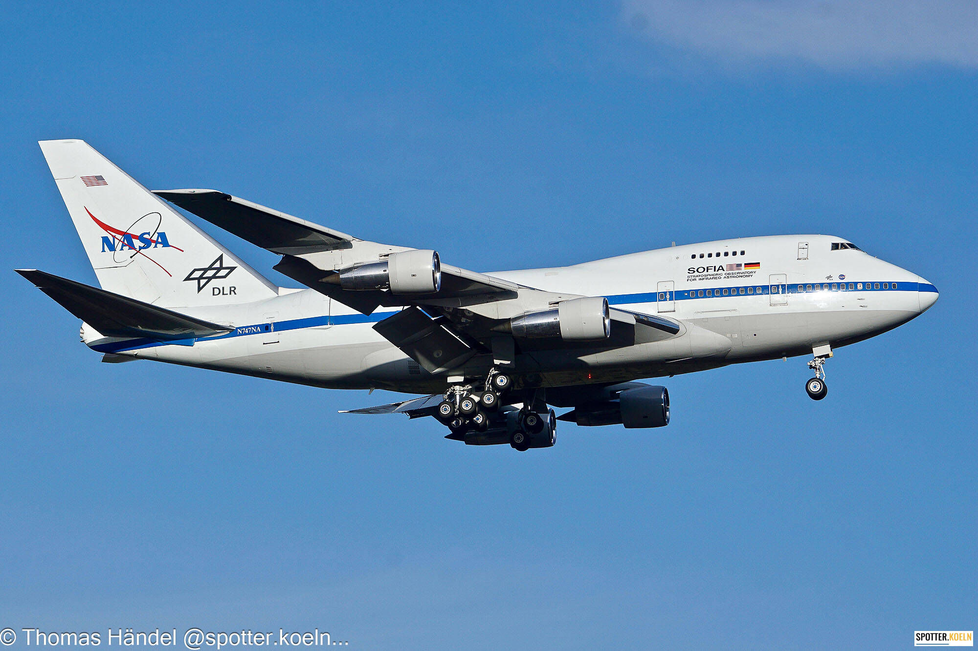 NASA N747NA Boeing 747SP-21 