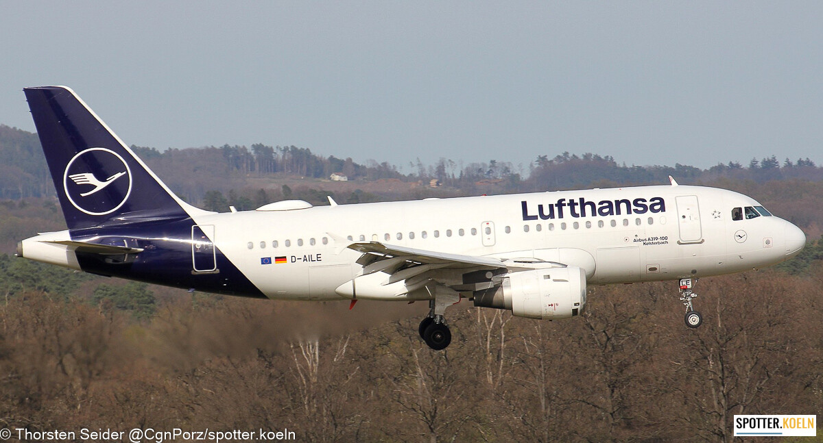 Lufthansa A319-100 D-AILE 