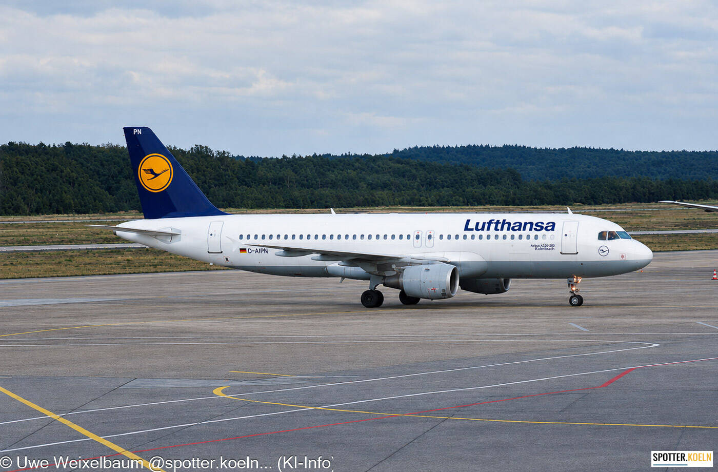 Lufthansa D-AIPN Airbus A320-211