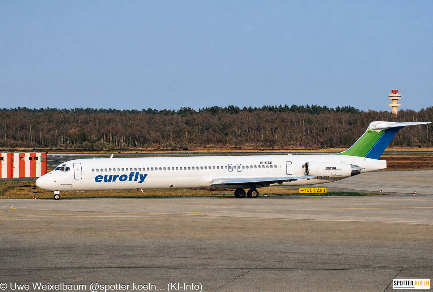 Eurofly EI-CEK MCDonnel Douglas MD-83 