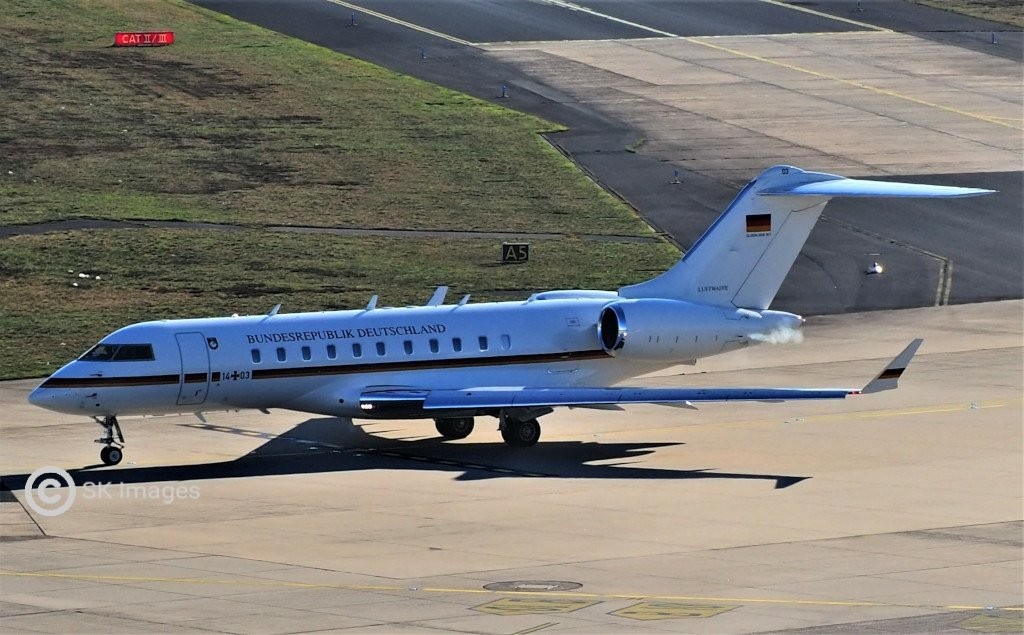 Luftwaffe 14+03 Bombardier Global 5000 (BD-700-1A11) Luftwaffe 14+03 Bombardier Global 5000 (BD-700-1A11)
