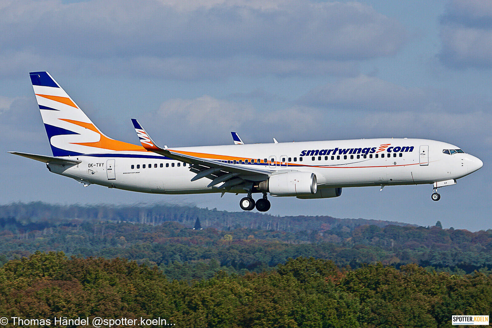 Smartwings OK-TVY Boeing 737-8Q8(WL)