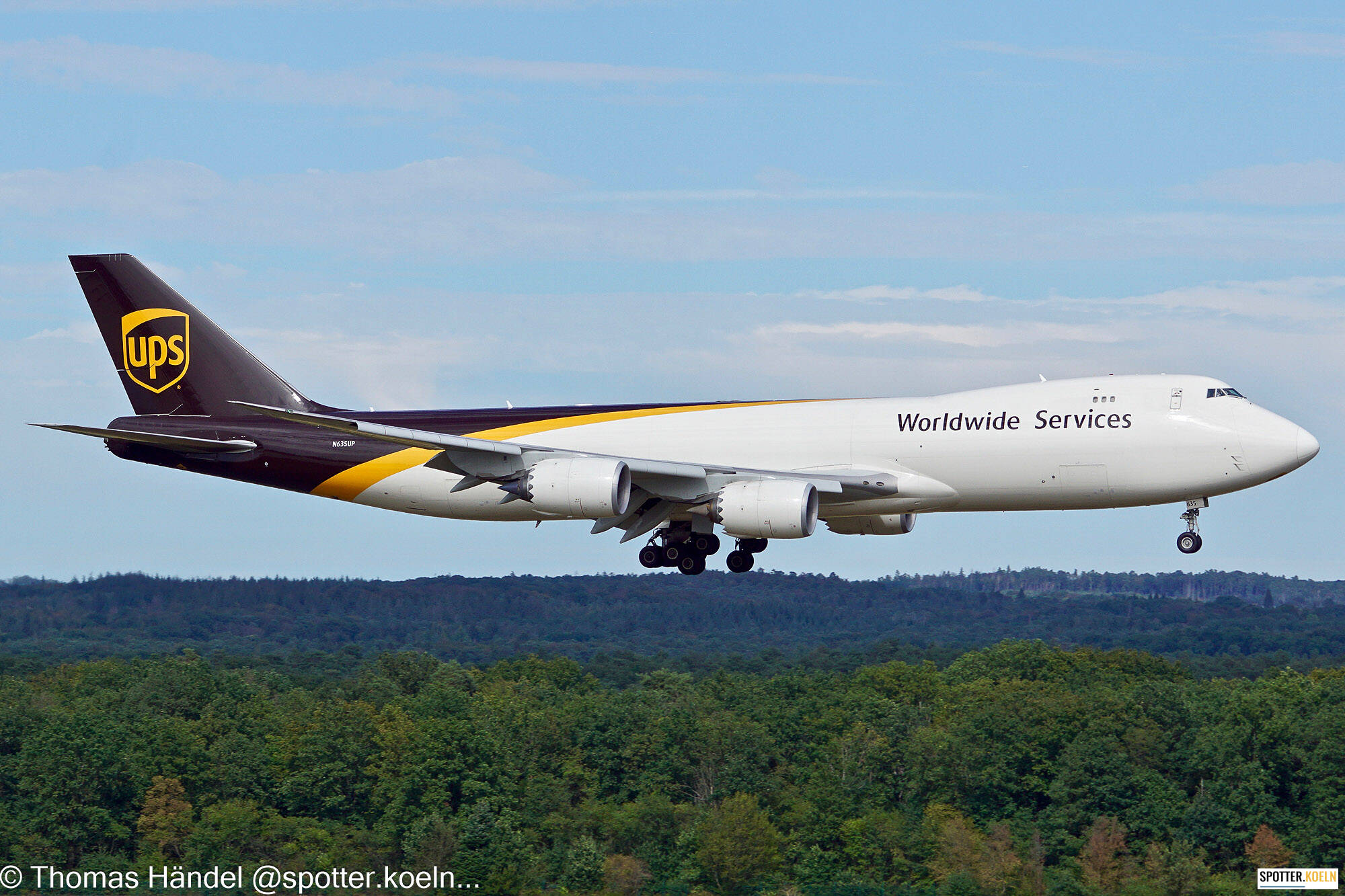 UPS N635UP Boeing 747-83QF