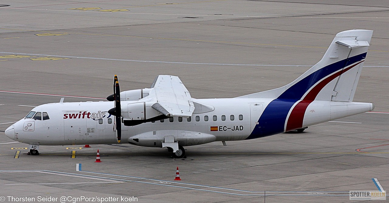 Swiftair_ATR-42-300_EC-JAD_CGN_02.05.2021_Thorsten_Seider_CGNPorz