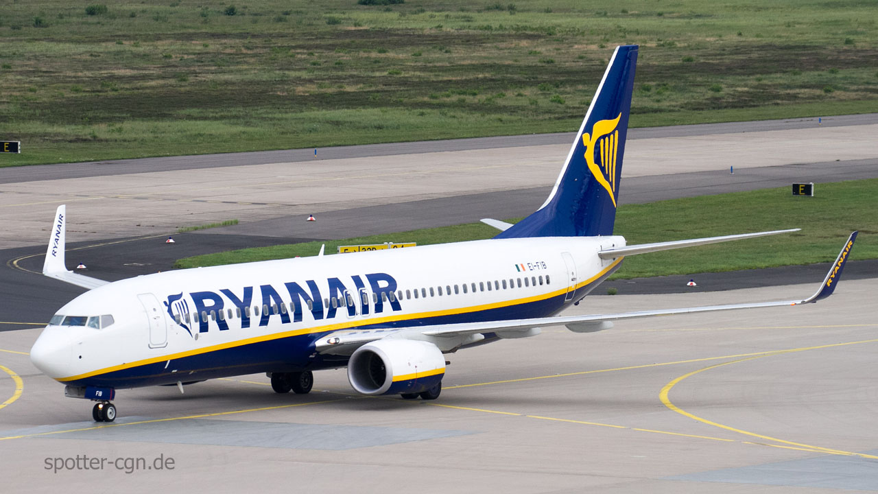 EI-FIB Ryanair Boeing 737-8AS(WL)