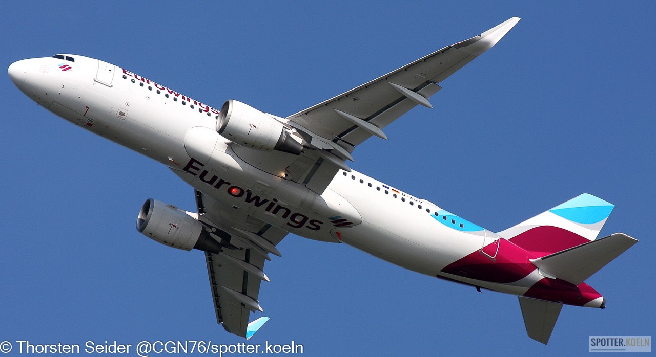 Eurowings A320-200W D-AIZV 