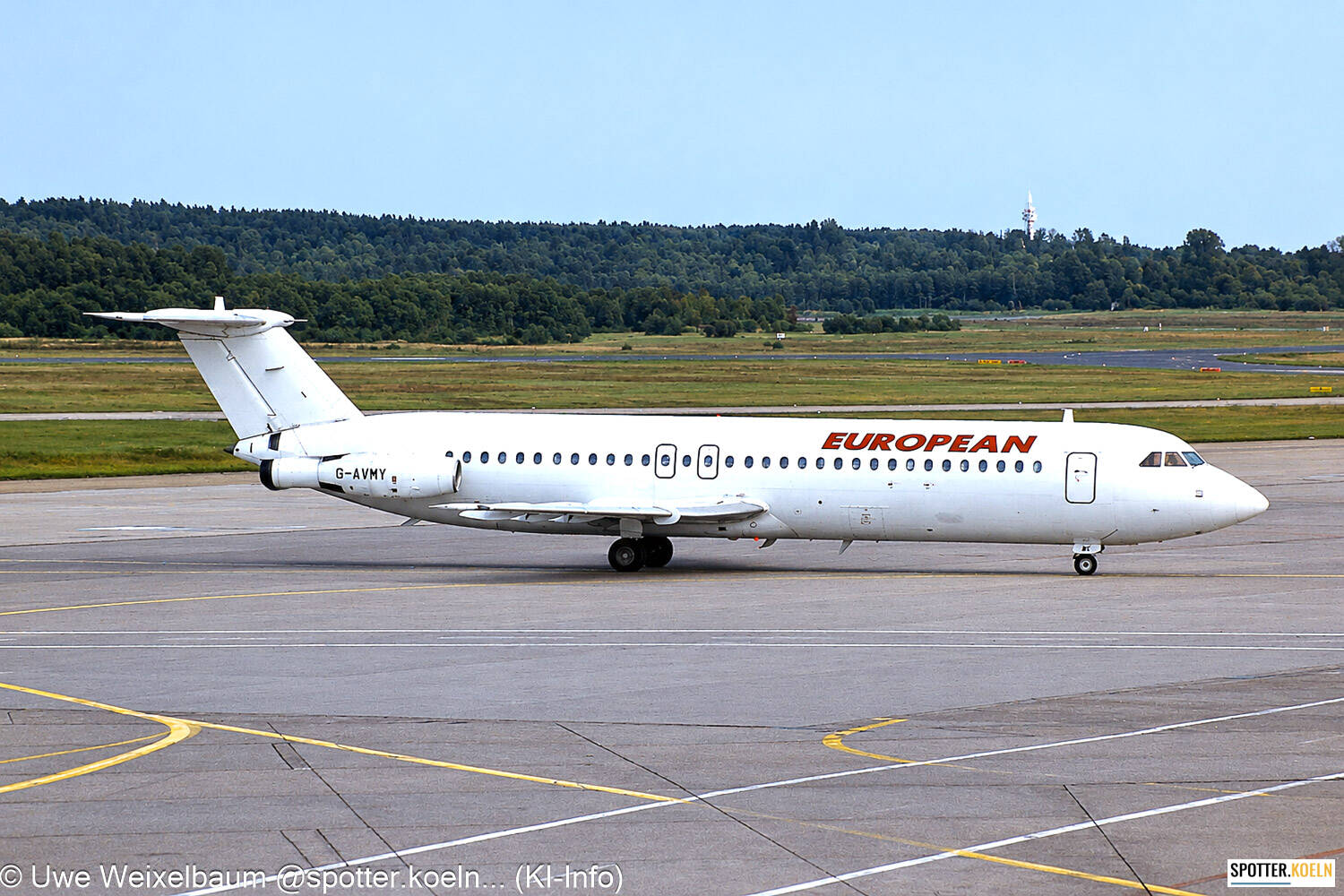 European G-AVMY Bac 1-11-510 