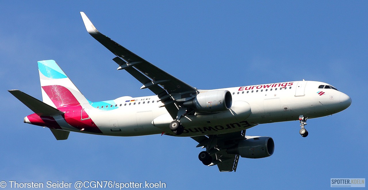 Eurowings A320-200W D-AEWV