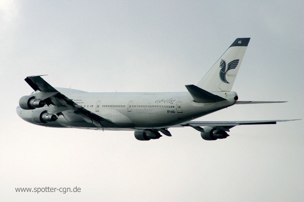 EP-IAG Iran Air Boeing 747-286B(M) EP-IAG Iran Air Boeing 747-286B(M)