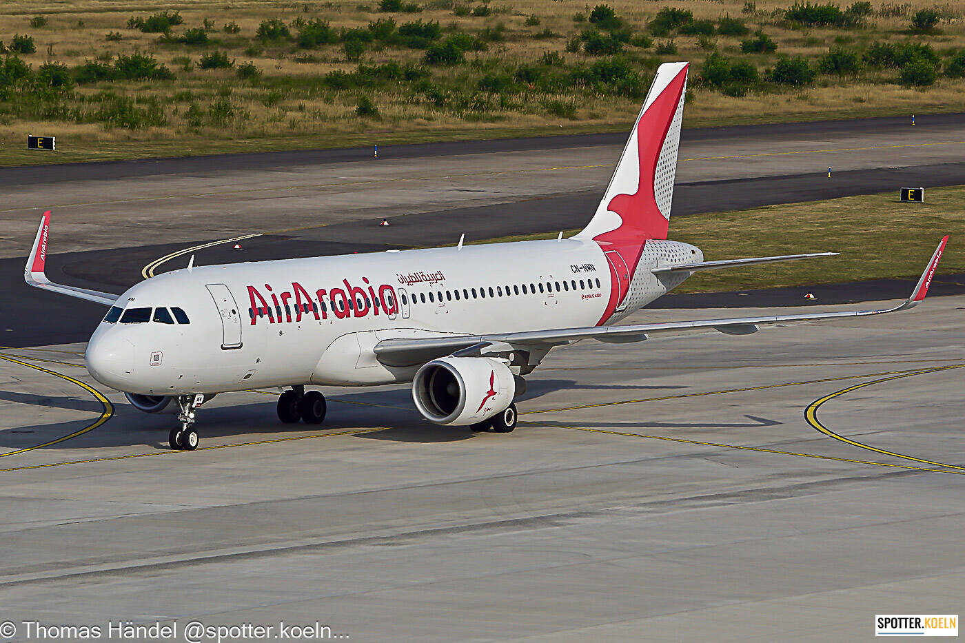 Air Arabia Maroc CN-NMN Airbus A320-214 