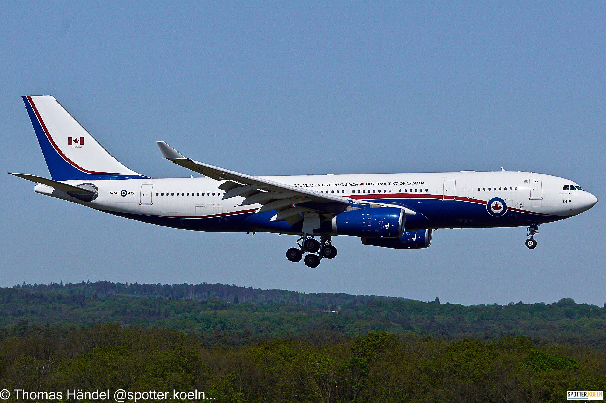 Royal Canadian Air Force 330002 Airbus A330-243(CC-330 Husky)