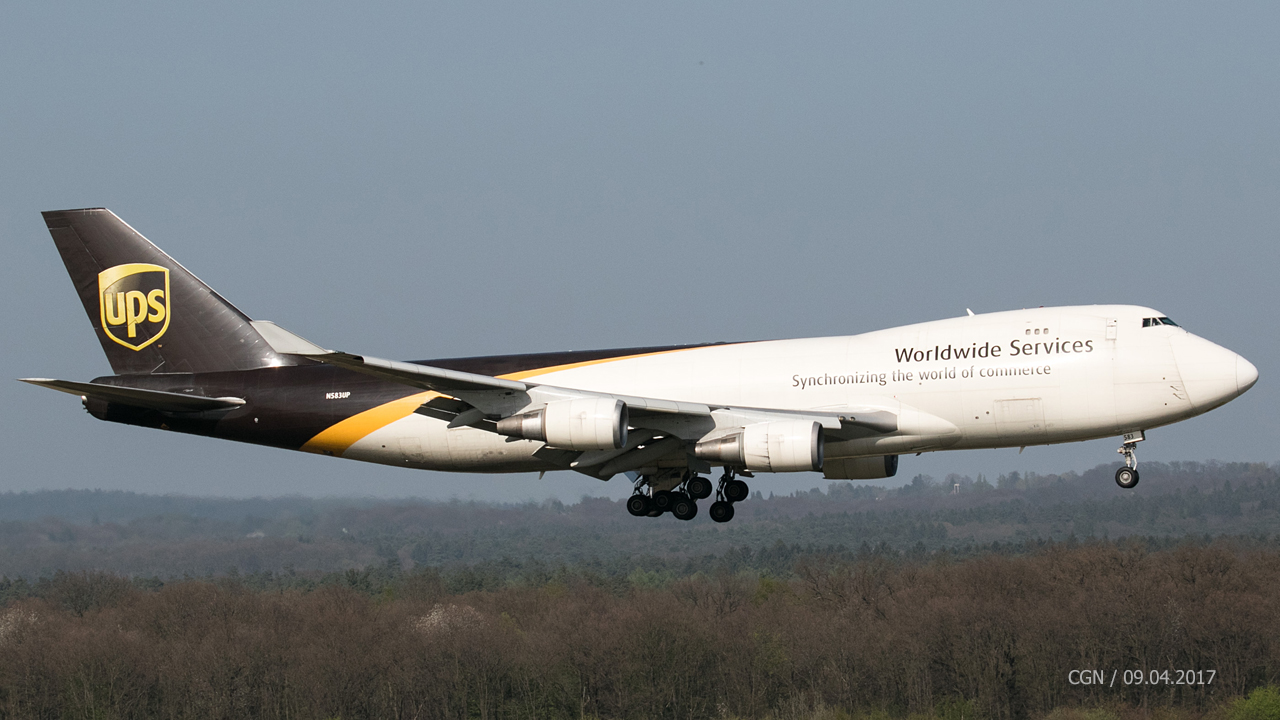 N583UP UPS B747-400