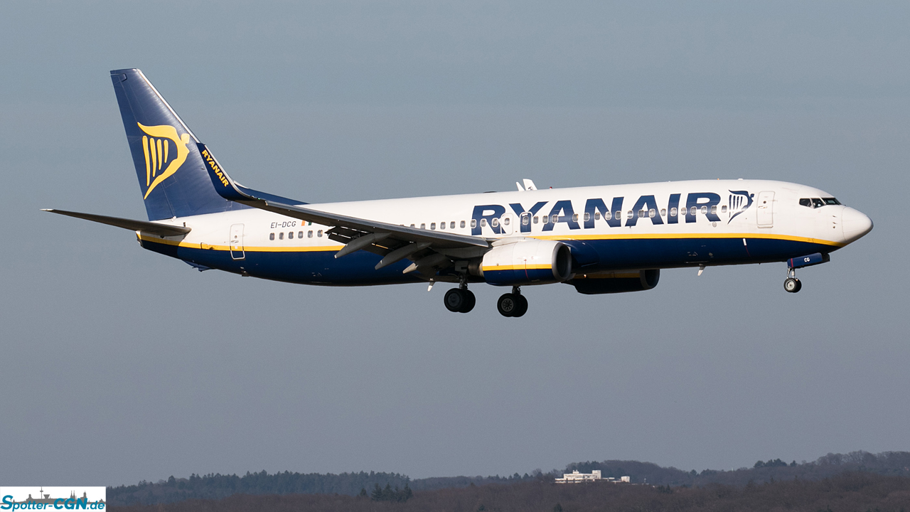 EI-DCG Ryanair Boeing 737-8AS(WL)