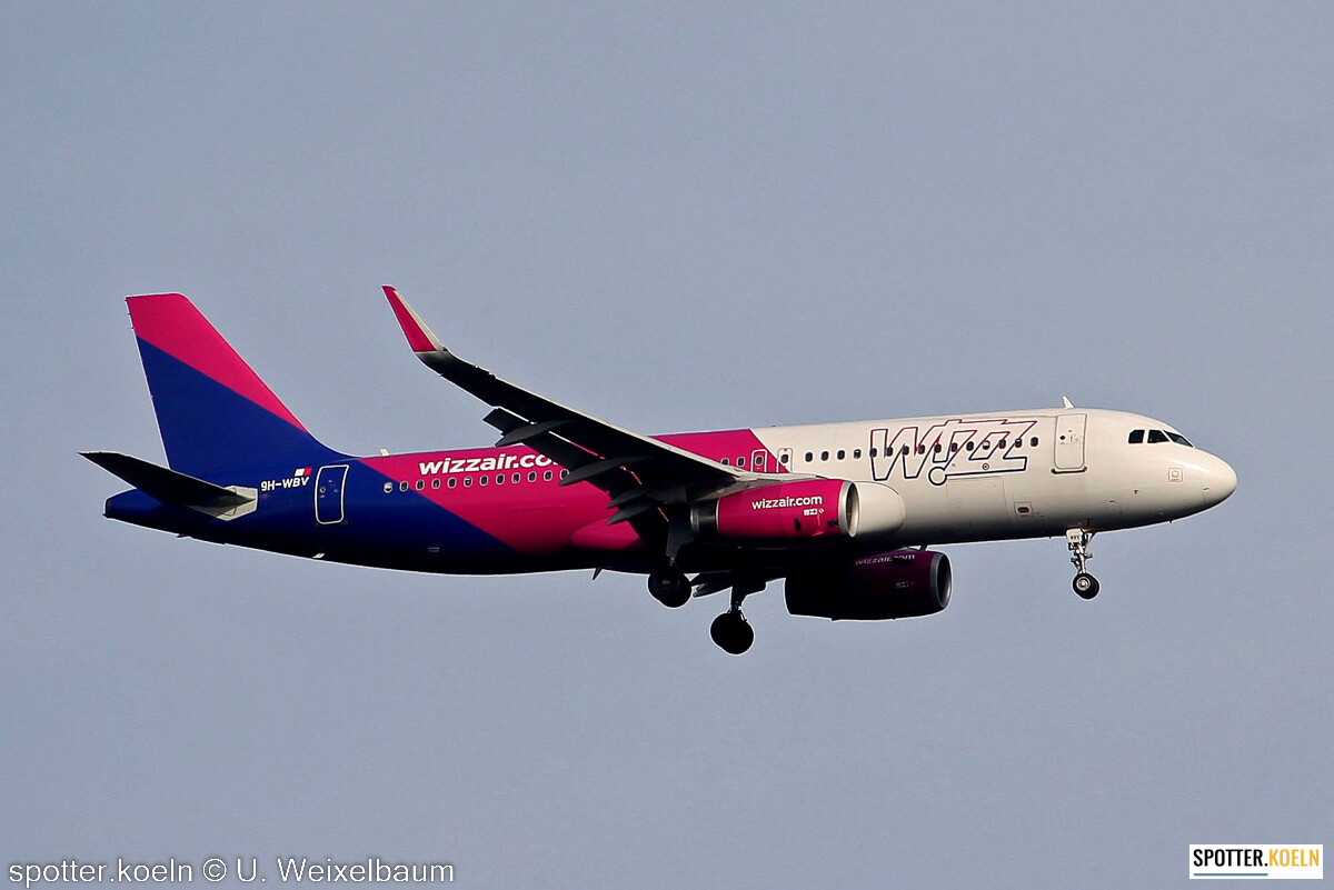 Wizz Air Malta 9H-WBV Airbus A320-232