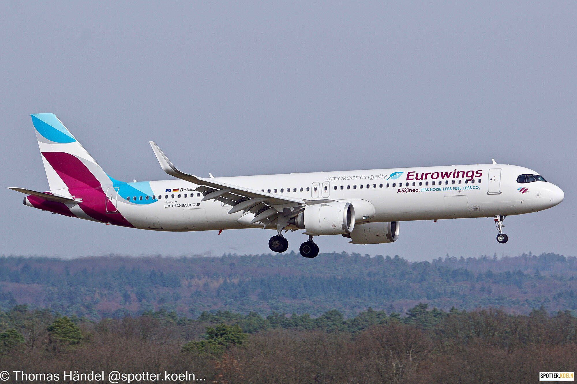 Eurowings D-AEEE Airbus A321-251NX 