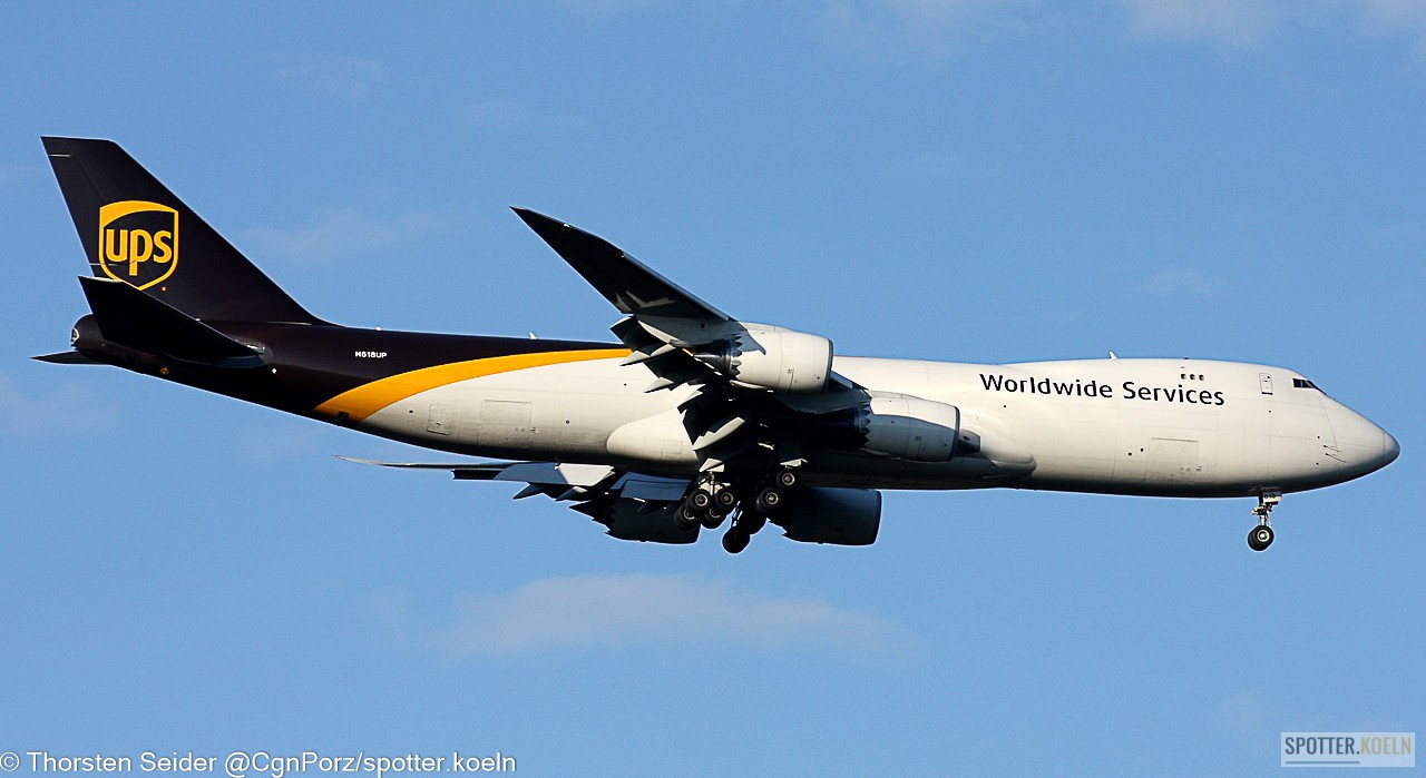 UPS 747-800 N618UP 