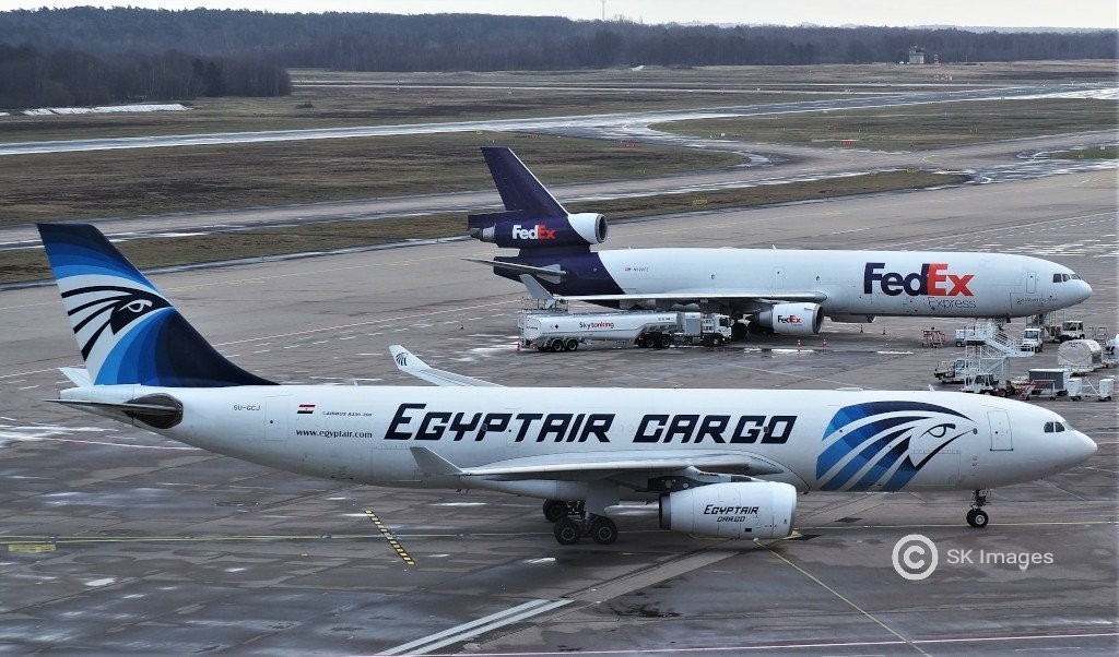 EgyptAir Cargo SU-GCJ Airbus A330-200(F)