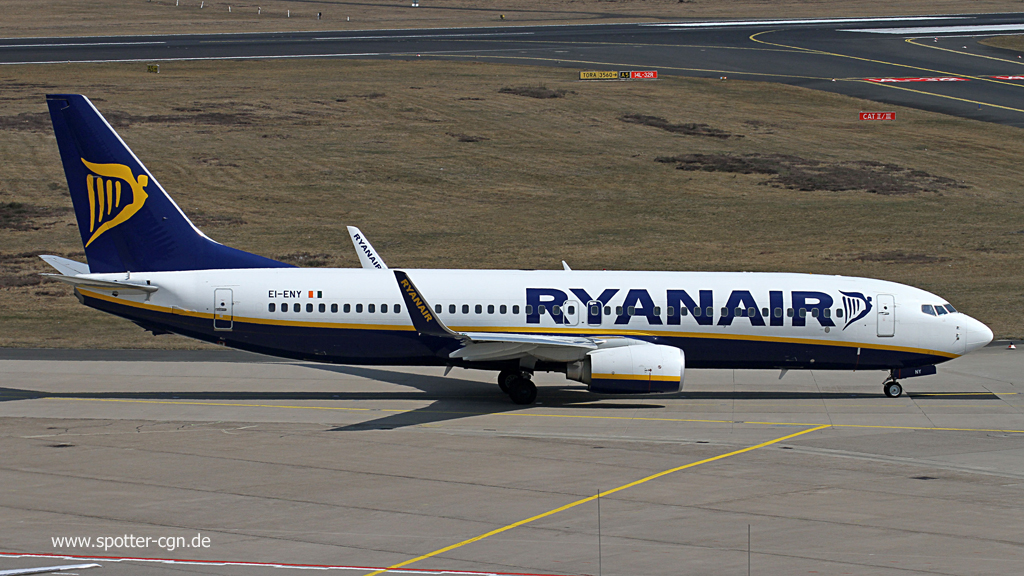 EI-ENY Ryanair Boeing 737-8AS(WL)