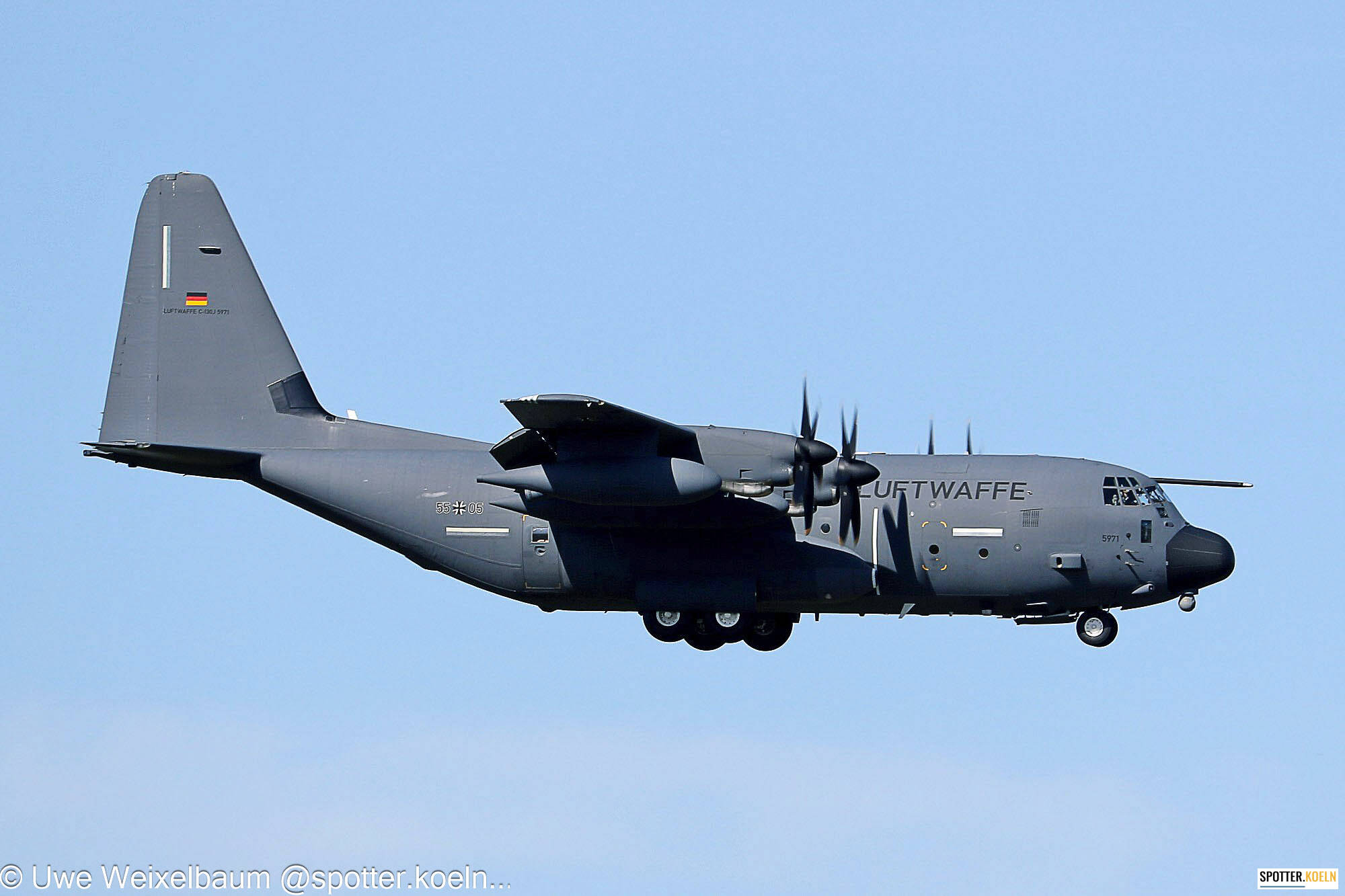 German Air Force 55+05 KC-130J "Hercules"