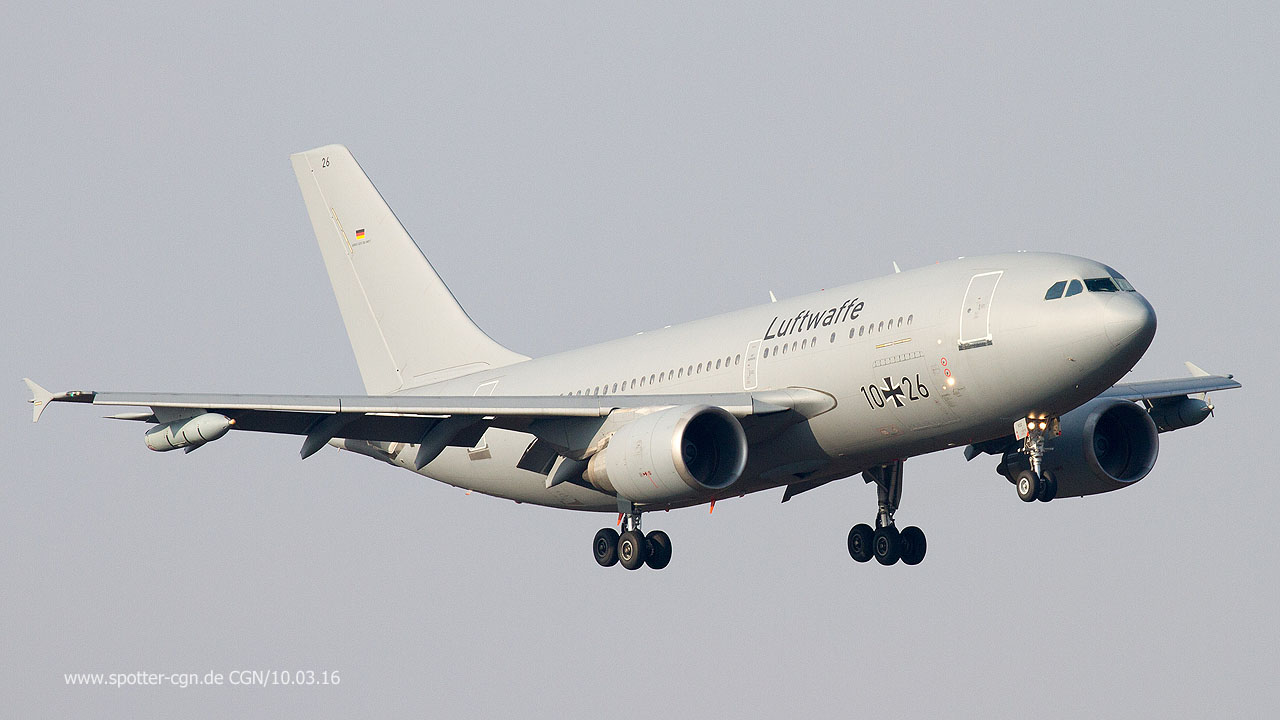 10+26 Luftwaffe (German Air Force) Airbus A310-304 MRTT 10+26 Luftwaffe (German Air Force) Airbus A310-304 MRTT