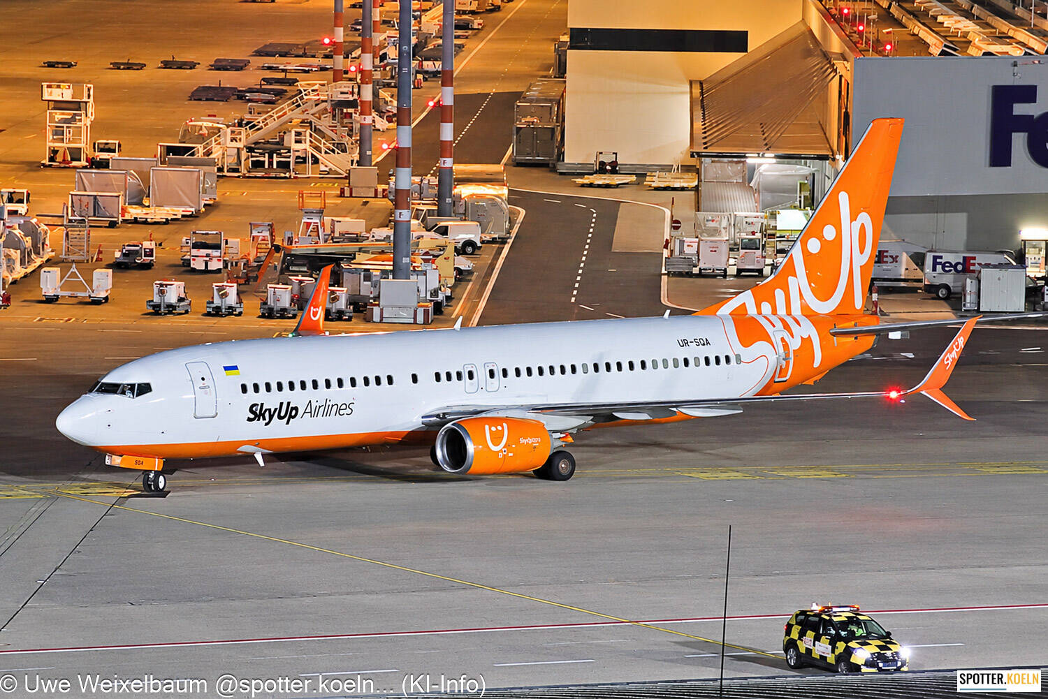 SkyUp Airlines UR-SQA B737-8H6 