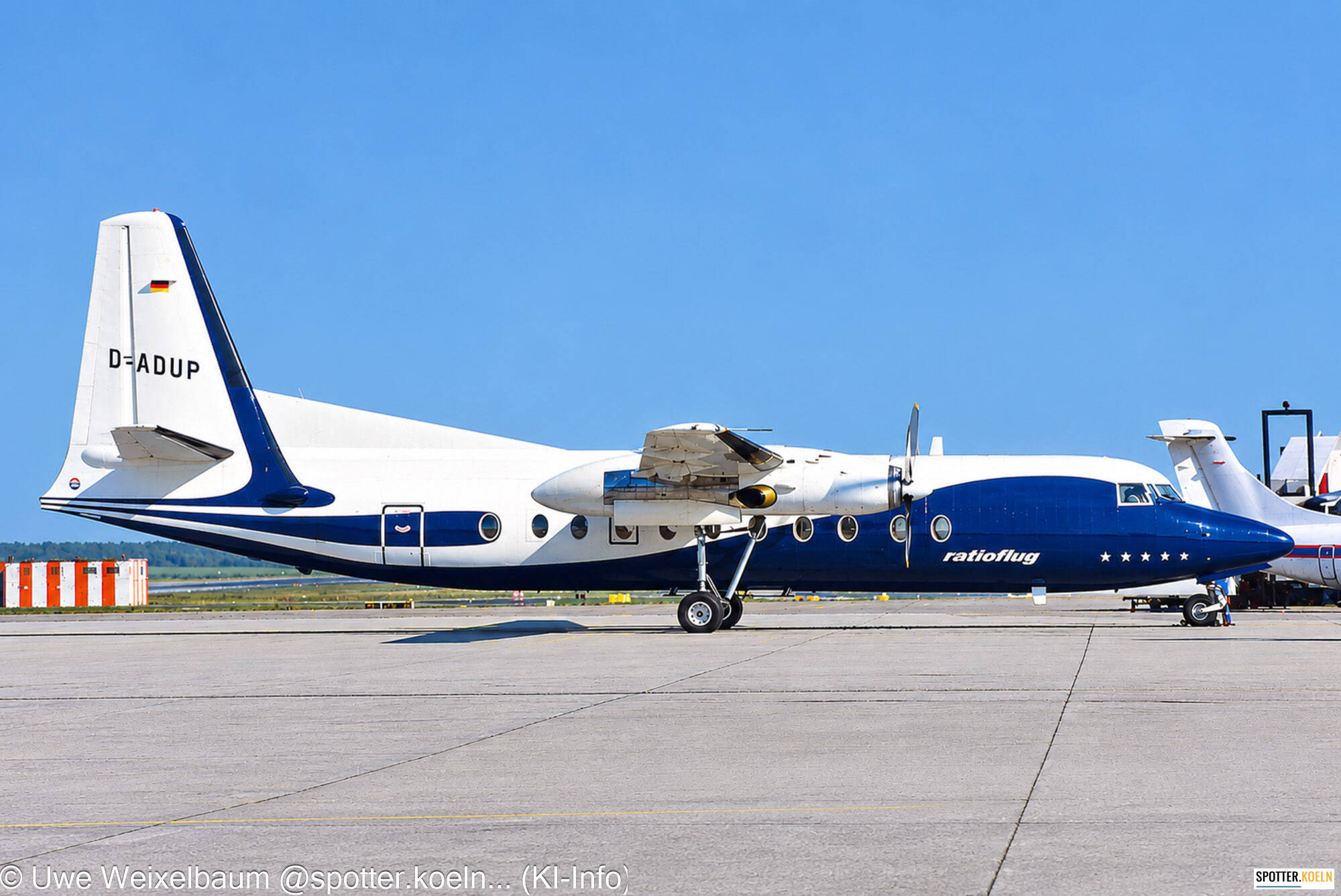 Ratioflug D-ADUP Fokker F27-500 