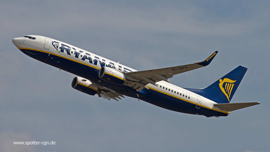 EI-DPV Ryanair Boeing 737-8AS(WL)
