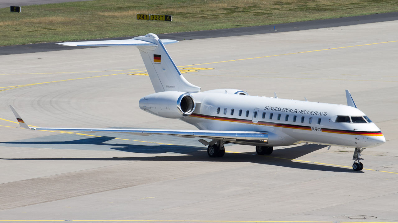 Luftwaffe 14+03 Bombardier Global 5000 (BD-700-1A11)