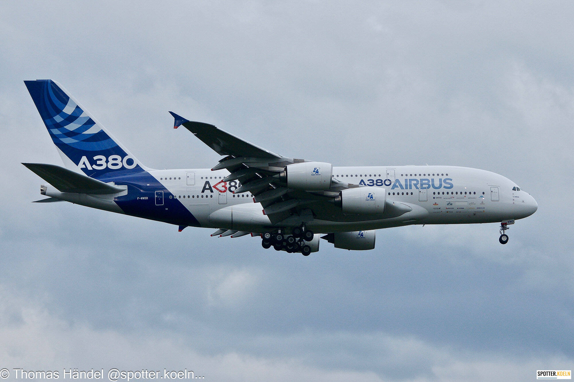 Airbus Industrie F-WWDD Airbus A380-861 