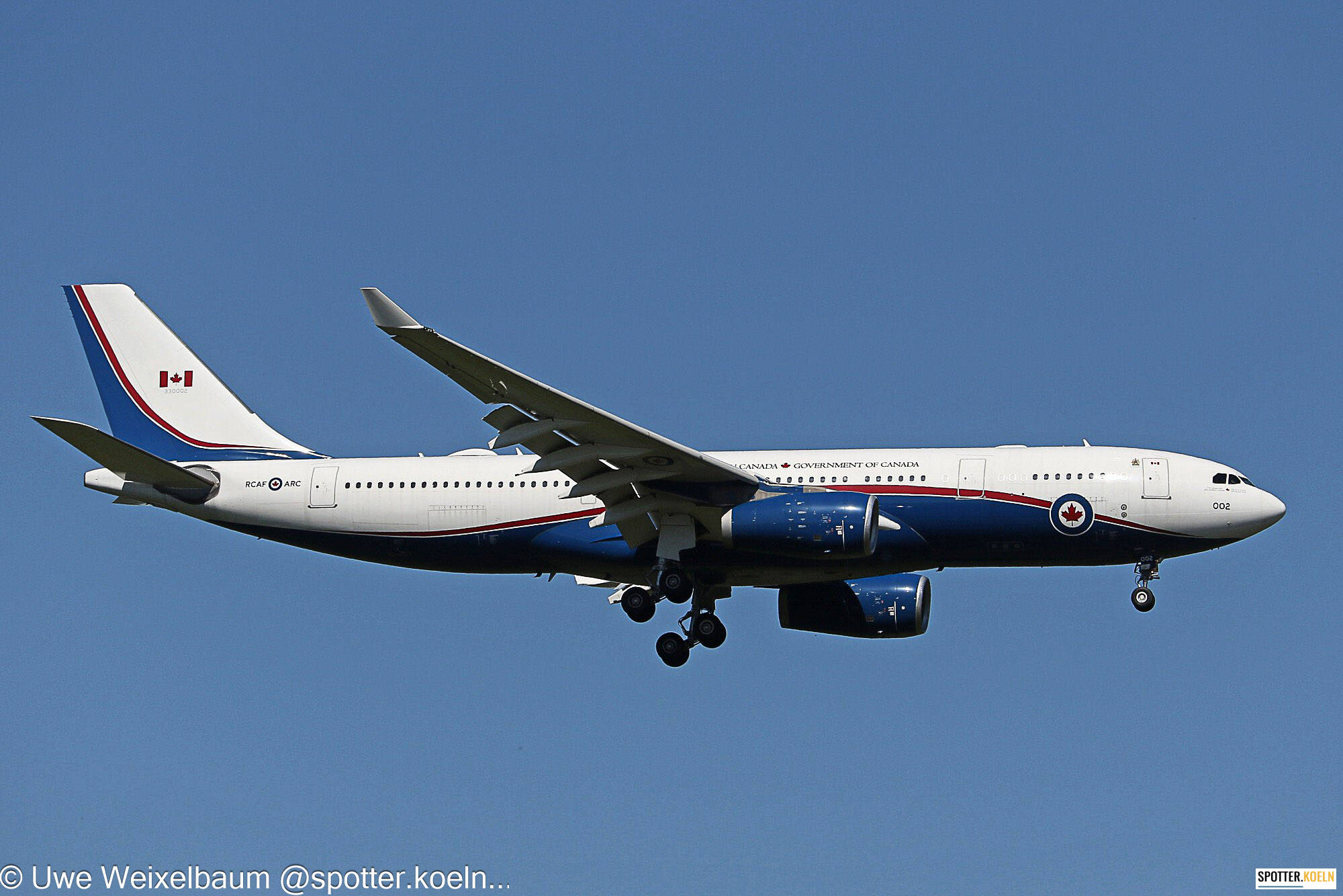 Royal Canadian Air Force 330002 Airbus A330-243(CC-330 Husky)