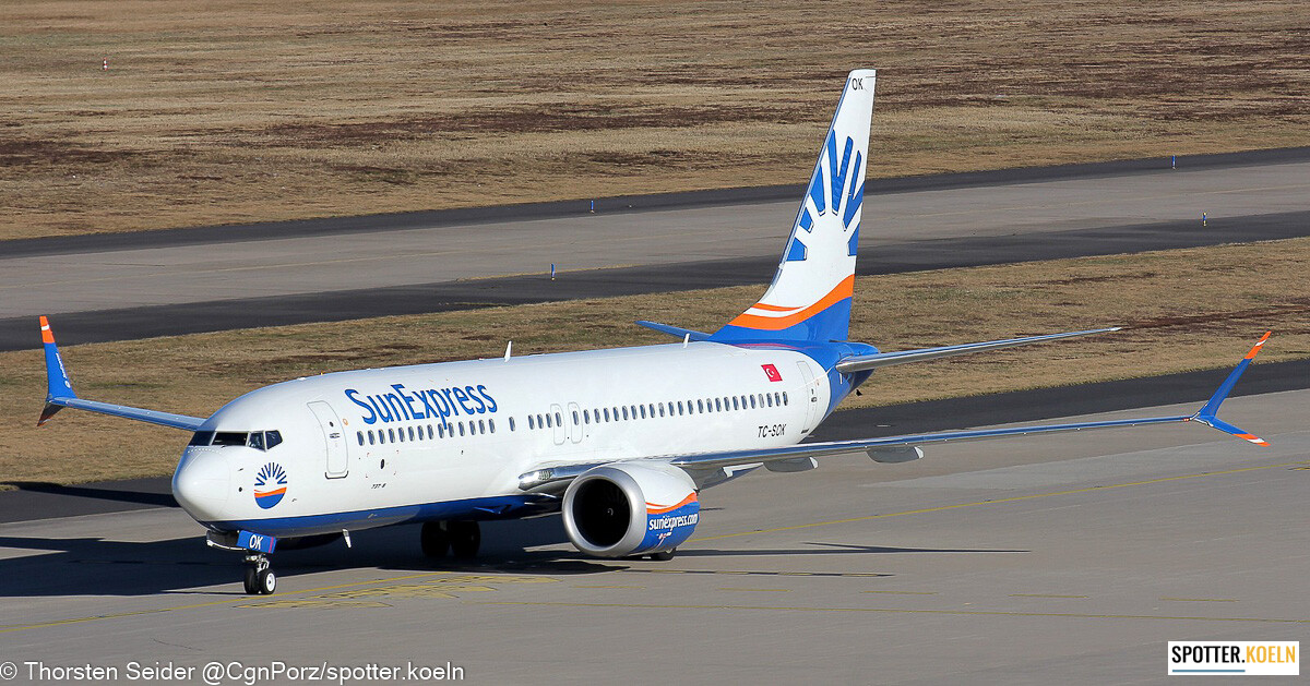SunExpress 737 MAX 8 TC-SOK 