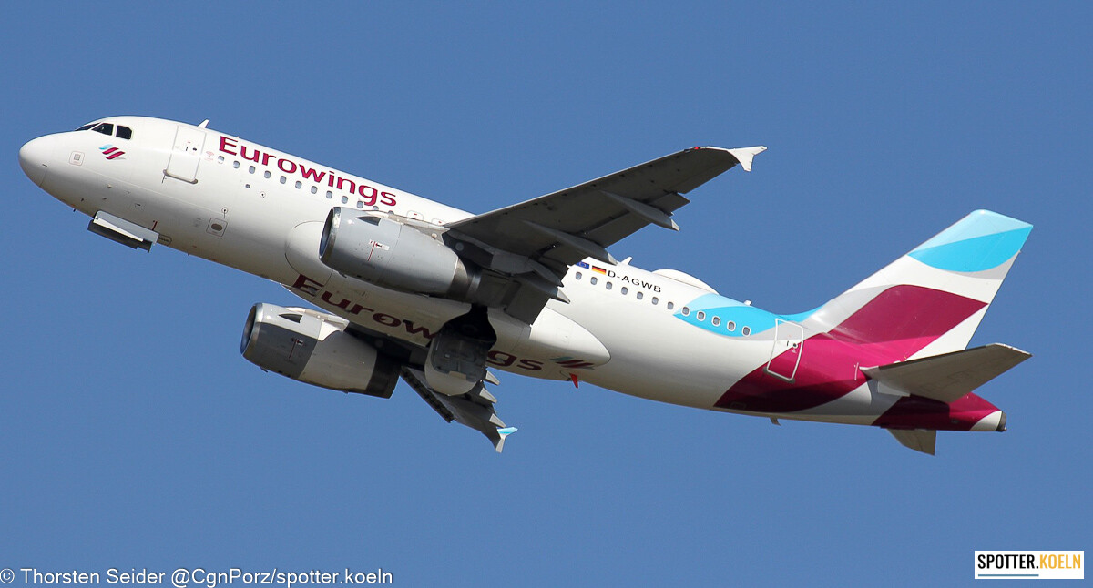 Eurowings A319-100 D-AGWB 