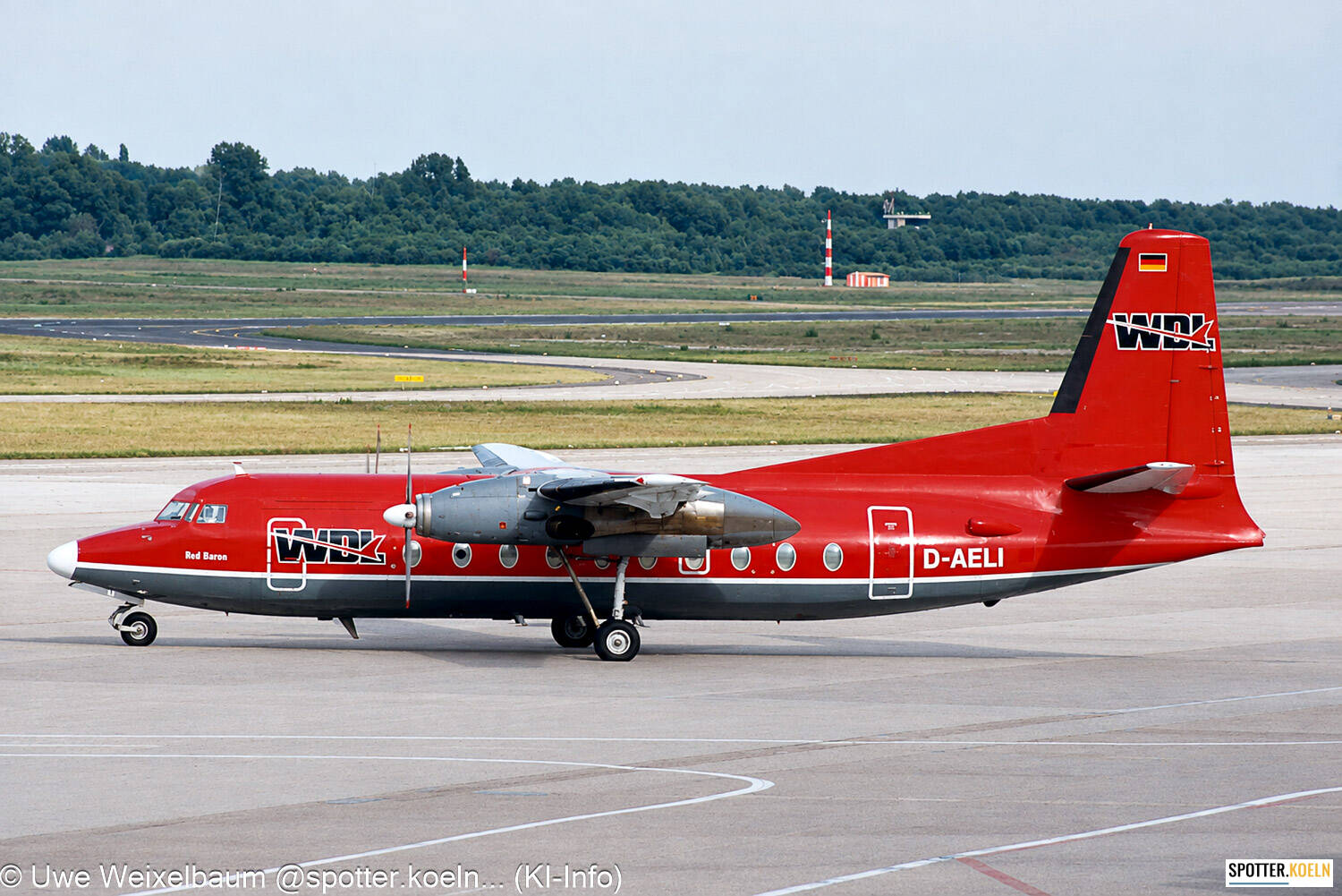 WDL D-AELI Fokker F27-600 