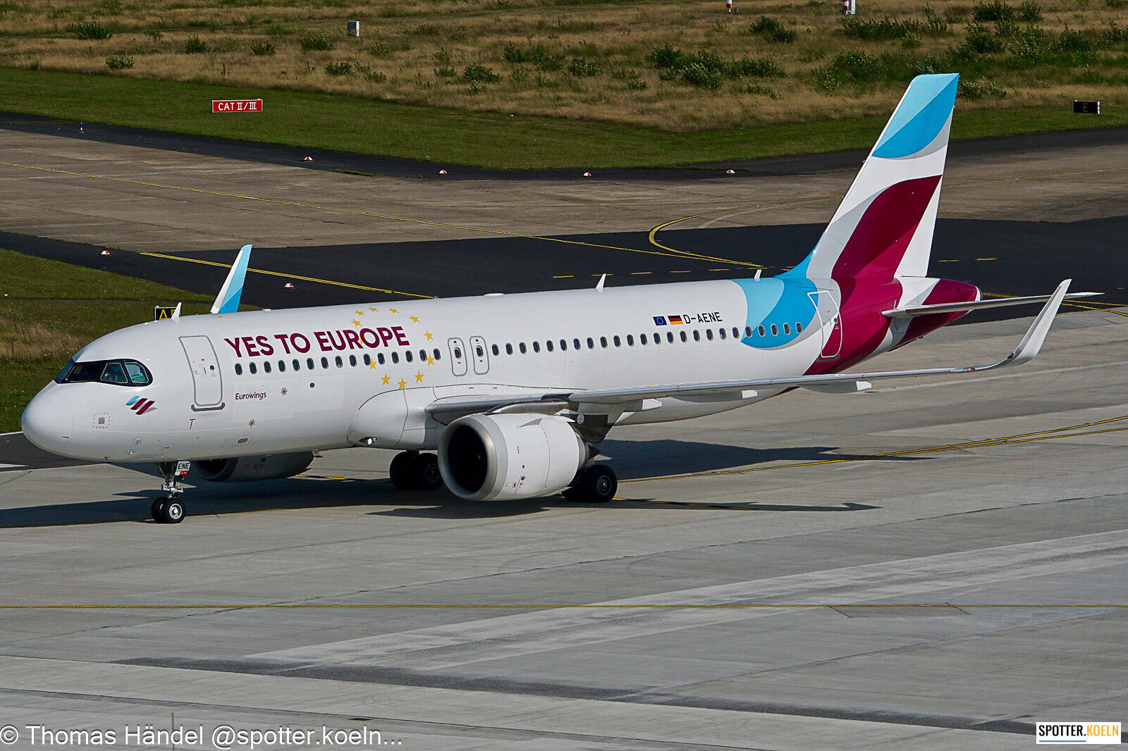 Eurowings D-AENE Airbus A320-251N