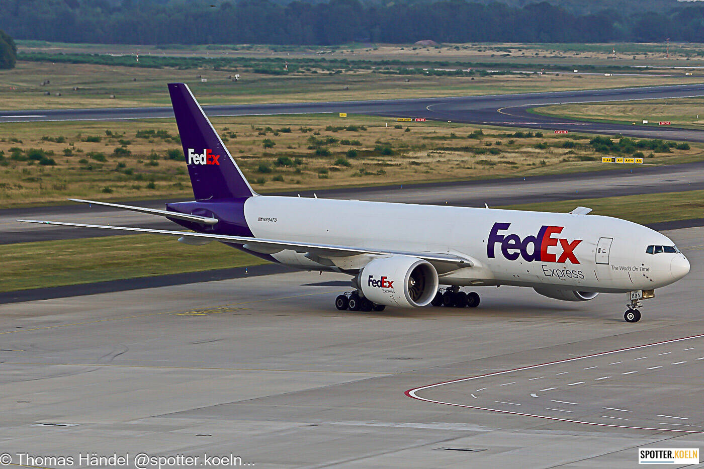 Fed Ex N894FD Boeing 777-FS2 