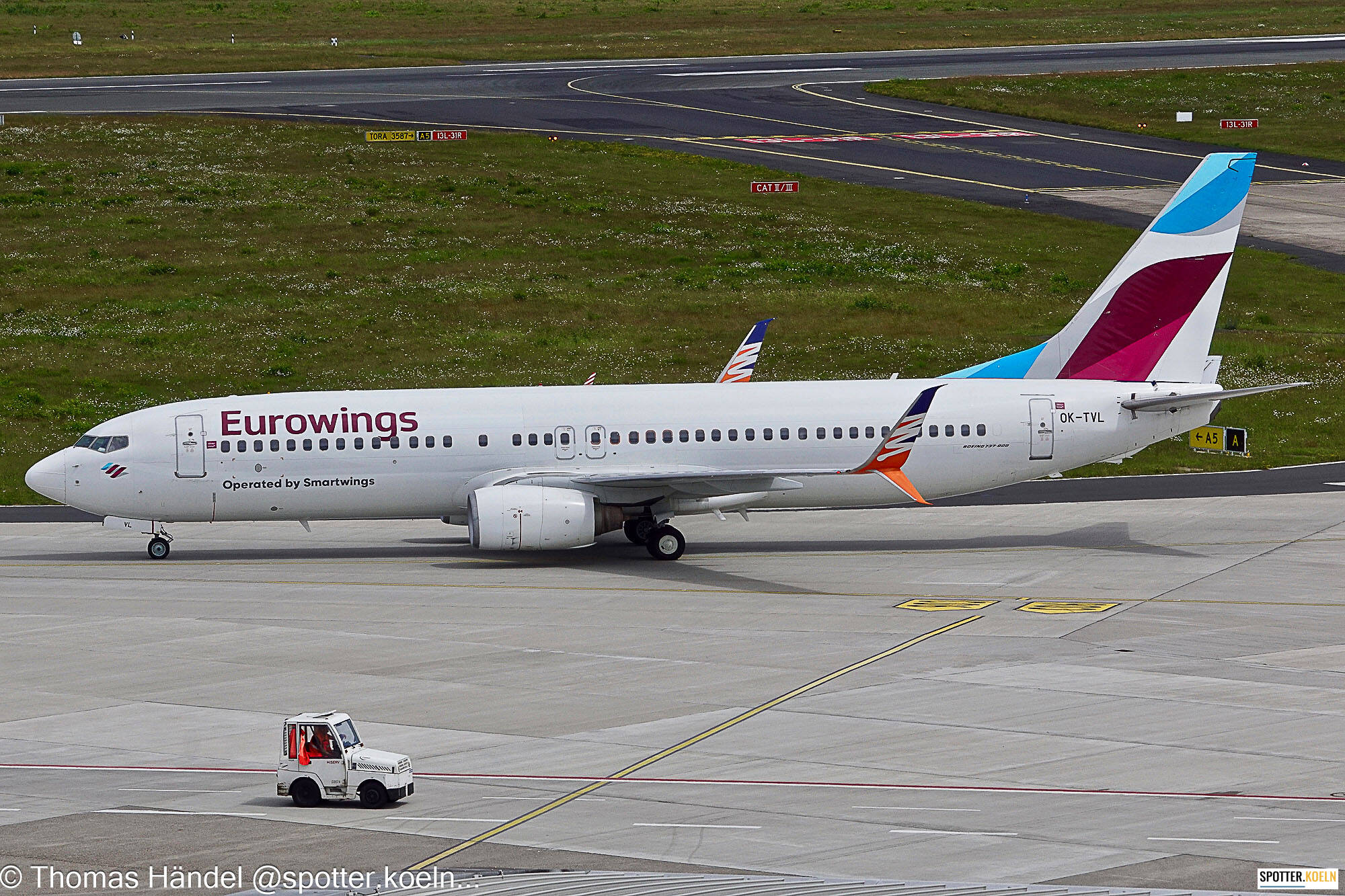Eurowings (Smartwings) OK-TVL Boeing 737-8FN(WL)